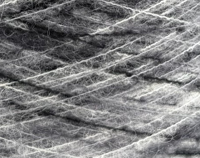 Zimpfer Wolle Selezione Art. Soriano Nm 1/15 – Fil en alpaga baby col. Gris noir 06